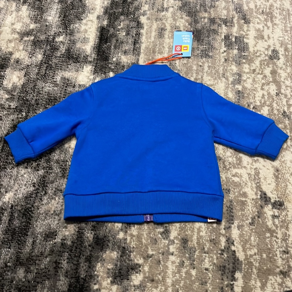 Baby Lego Track Sweatshirt Jacket NWT sz 0-3M - Picture 4 of 4